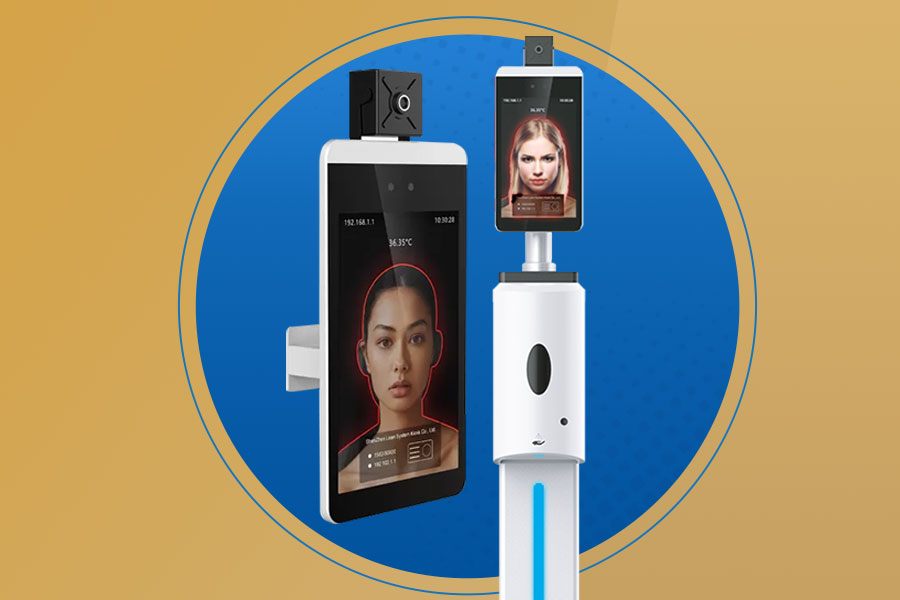 Thermal Scanner Tablet with Hand Sanitizer Dispenser User Guide