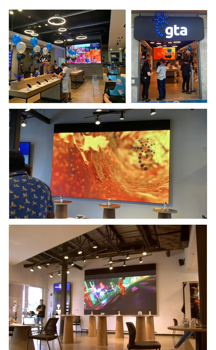 Indoor LED Video Wall Digital Signage Dimension Systems Inc.